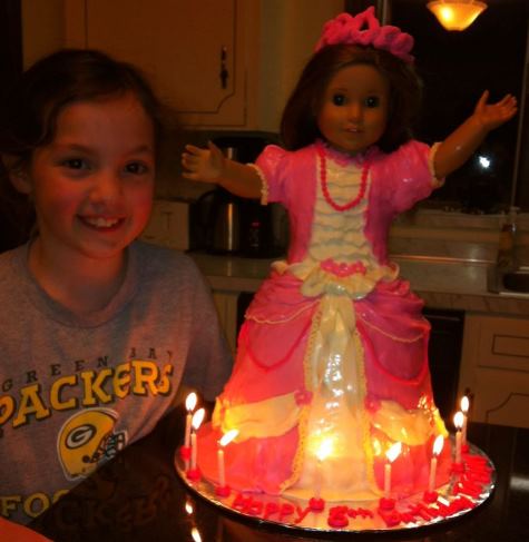 american girl doll cake rebecca tiffany